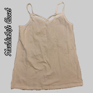 *SOLD* Torrid White Strappy Foxy Cami sz 1